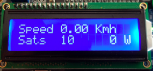 GPS LCD